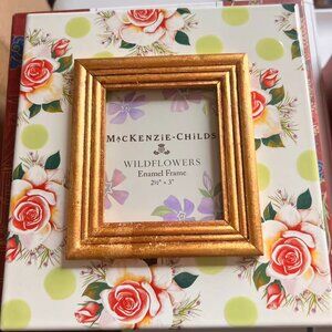 Brand New Mackenzie-Childs Wildflowers Frame 2.5"x3"